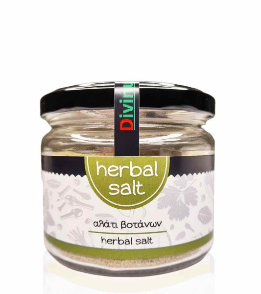 Herb salt with linseed